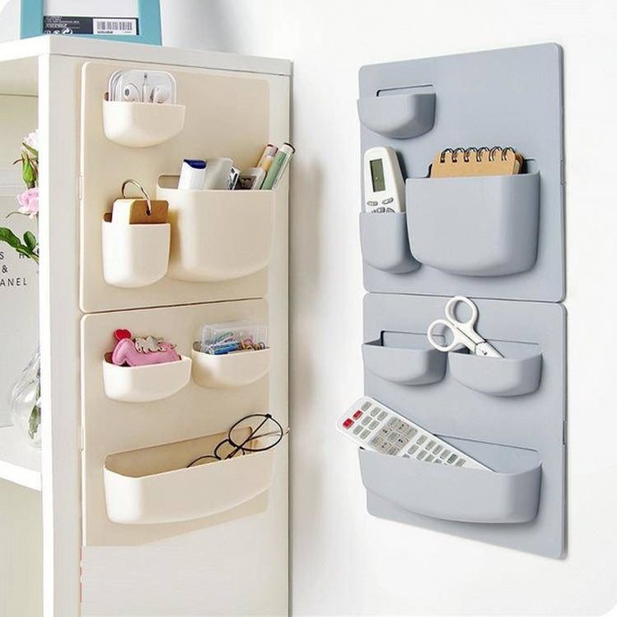 Kitchen finishing rack bathroom wall hanging storage rack home paste type punch-free wall mount LB917118